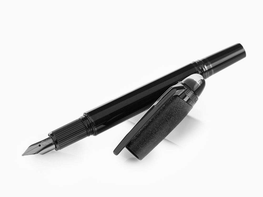 Montblanc StarWalker BlackCosmos Doué Füllfederhalter, PVD Black, 129287