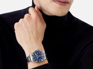 Montblanc 1858 Iced Sea Automatik Uhr, Keramisch, Blau, 41 mm, 129369