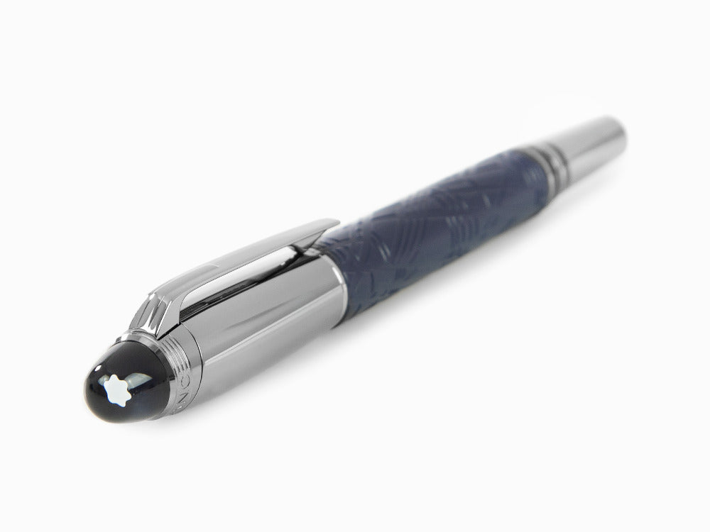 Montblanc StarWalker SpaceBlue Doué Füllfederhalter, Ruthenium, 130215