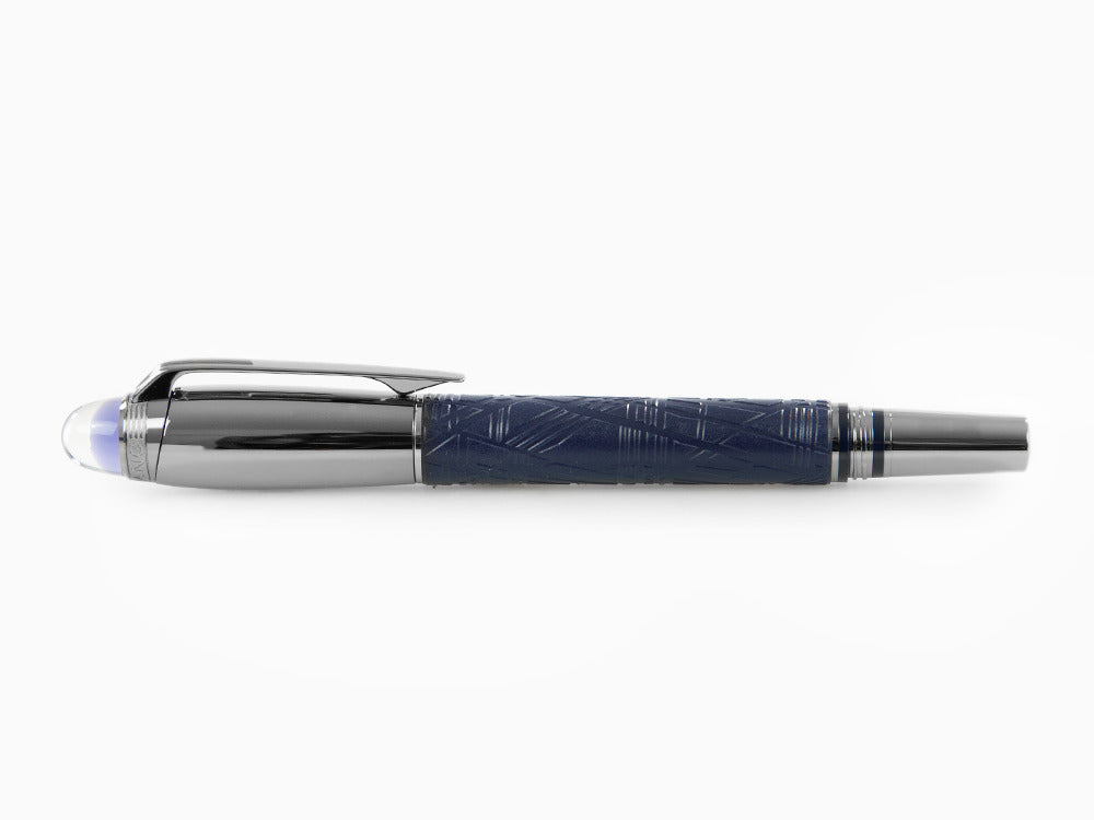 Montblanc StarWalker SpaceBlue Doué Füllfederhalter, Ruthenium, 130215