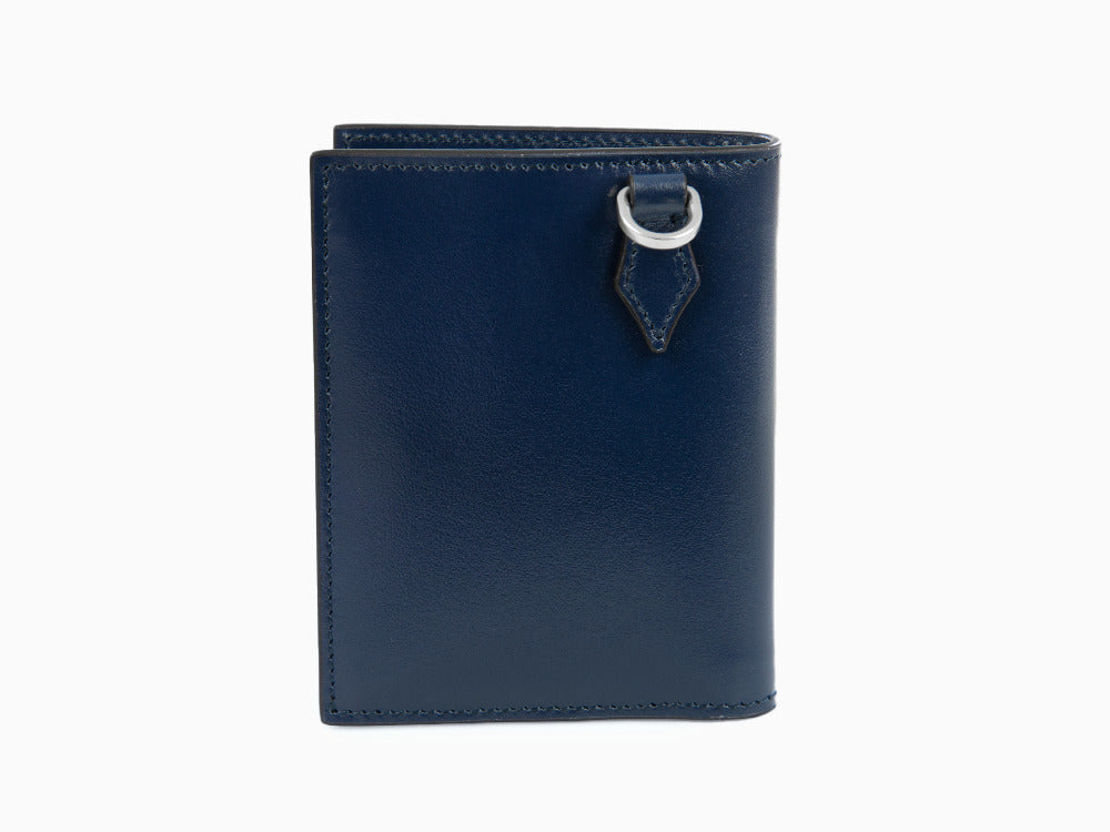 Montblanc Meisterstück Brieftasche, Blau, Leder, 6 Karten, 131695