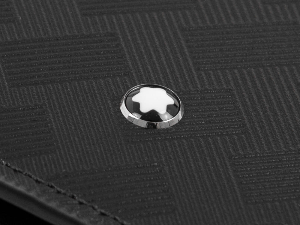 Montblanc Extreme 3.0 Brieftasche, Schwarz, Leder, 6 Karten, 131762