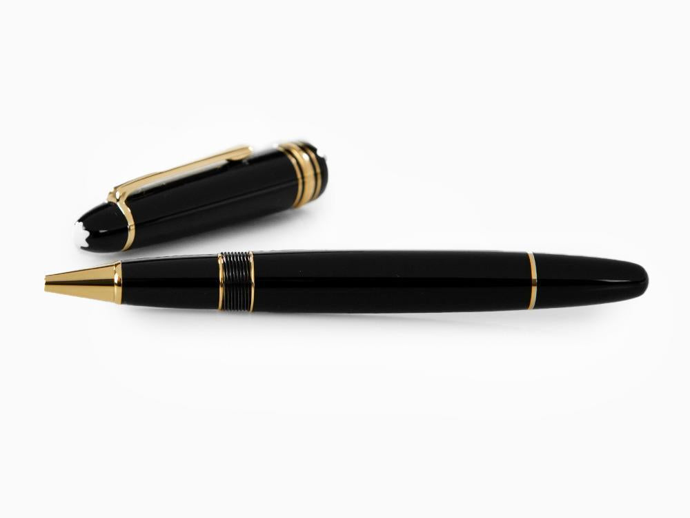Montblanc Meisterstück LeGrand Roller, Vergoldete Beschläge, Schwarz, 132454