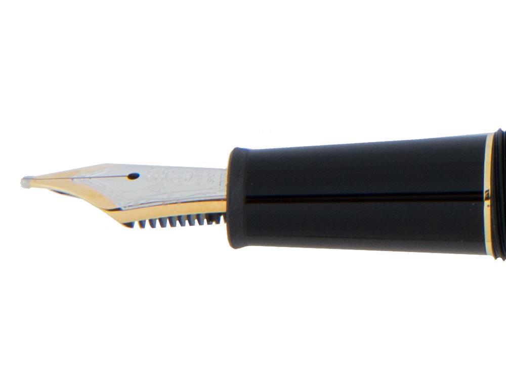 Montblanc Meisterstück Classique Füllfeder, Vergoldete Beschläge, 132464