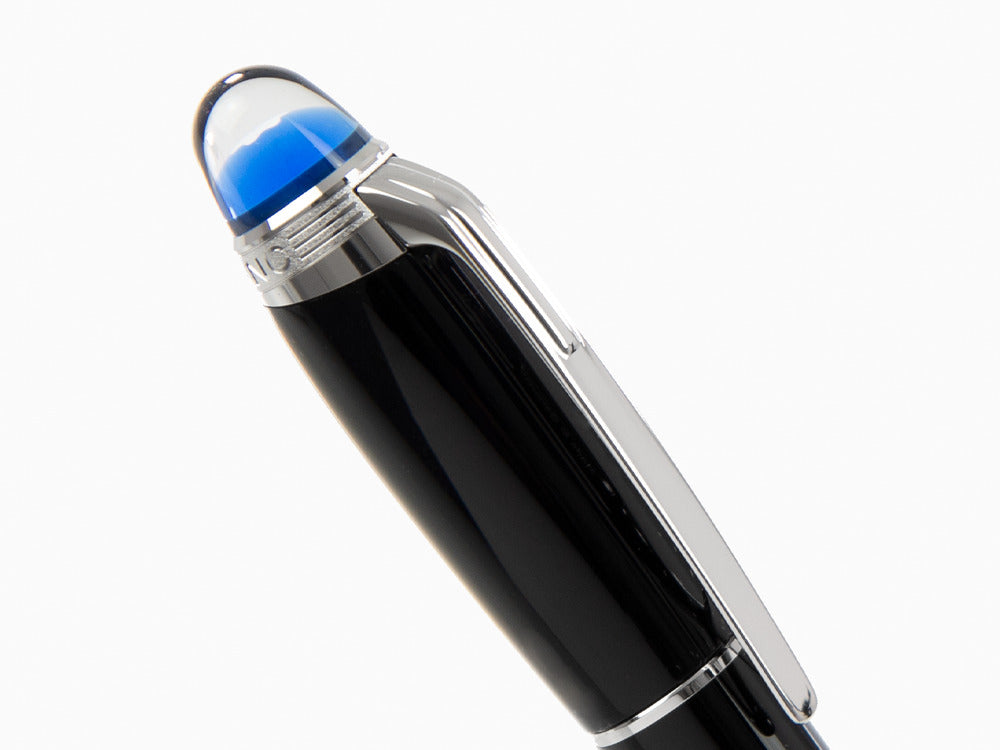 Montblanc StarWalker Fineliner, Edelharz, Schwarz, Platinierte Beschläge, 132508