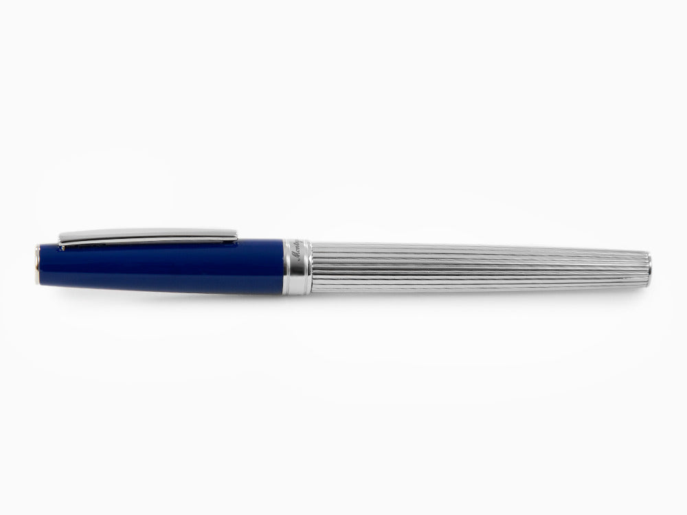 Montegrappa Armonia Duetto Füllfederhalter, Edelharz, Blau, ISA1M-AD