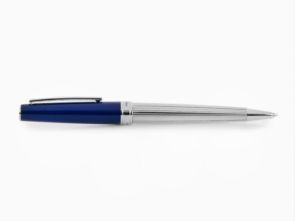Montegrappa Armonia Duetto Kugelschreiber, Stahl, Blau, ISA1MBAB
