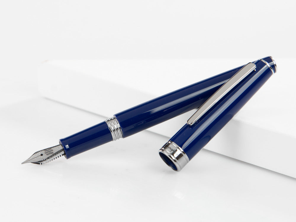 Montegrappa Armonia Füllfederhalter, Edelharz, Blau, ISA1R-AB