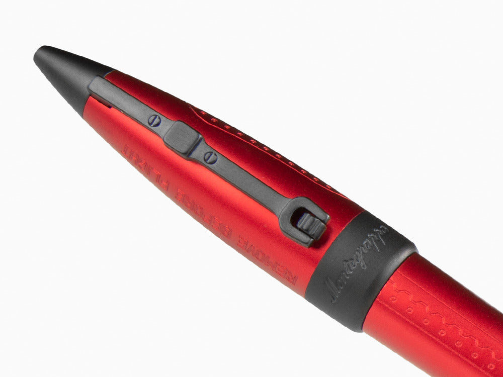 Montegrappa Professional Aviator Red Baron Kugelschreiber, Aluminium, ISAORBUR