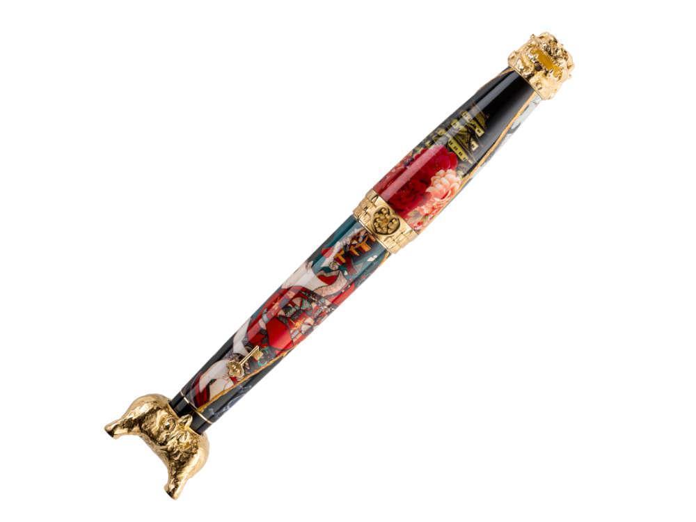 Montegrappa Bijo-To-Yaju Roller, Limitierte Edition, ISBYNRSC