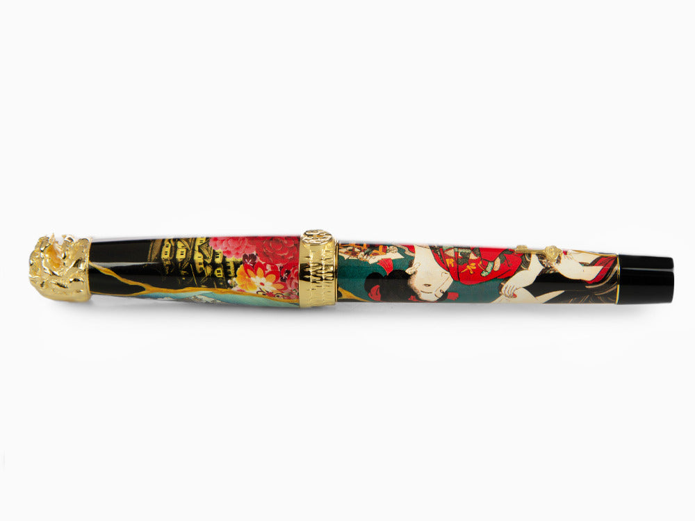 Montegrappa Bijo-To-Yaju Roller, Limitierte Edition, ISBYNRSC