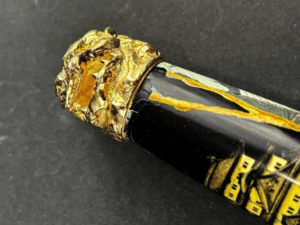 Montegrappa Bijo-To-Yaju Roller, Limitierte Edition, ISBYNRSC