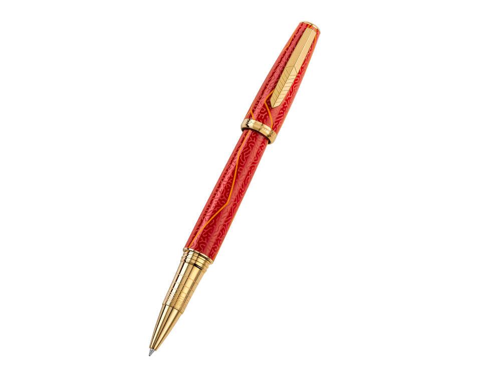 Montegrappa DC Comics The Flash Roller, Vergoldet, Limitierte Edition, ISFLNRAR