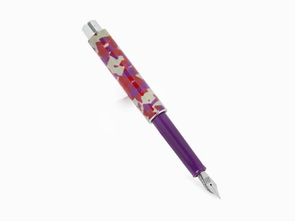 Montegrappa Gnomo Obsession Midnight Füllfederhalter, Violett, ISGNO-AL