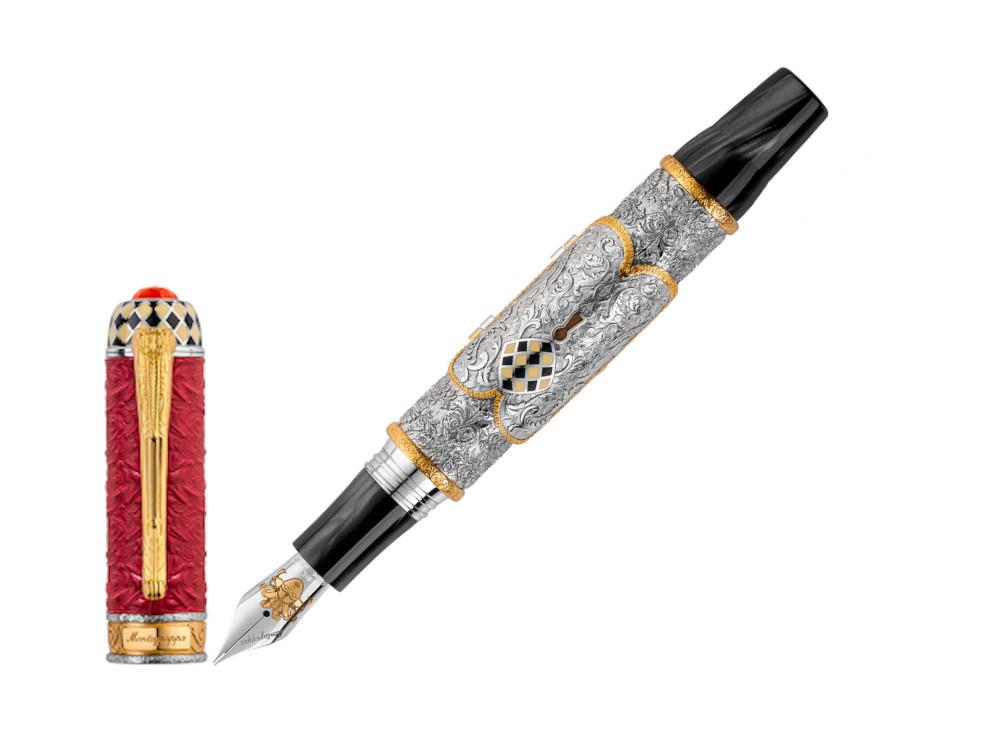 Montegrappa Casanova, Edelharz, Beschläge, Limitierte Edition, ISOVN-SE
