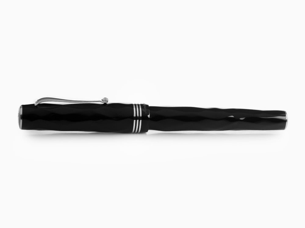 Montegrappa Brenta Füllfederhalter, Schwarz, 14k Gold, ISRBT-4C