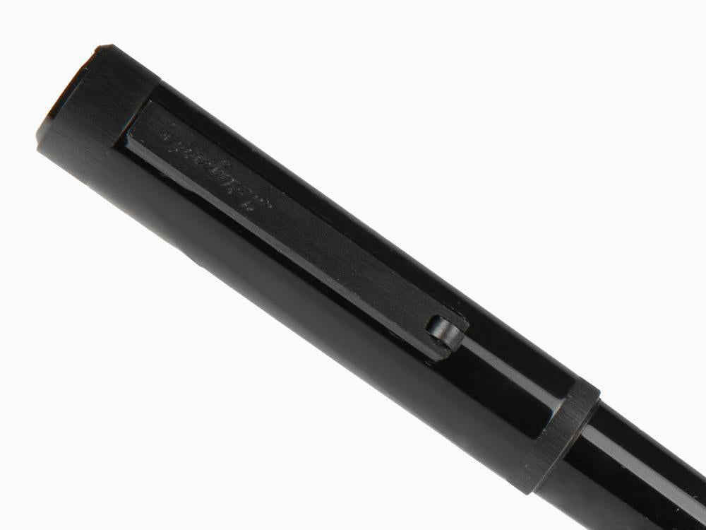 Montegrappa Zero Füllfeder, Schwarz, Ruthenium Ultra Black, ISZEI-4C