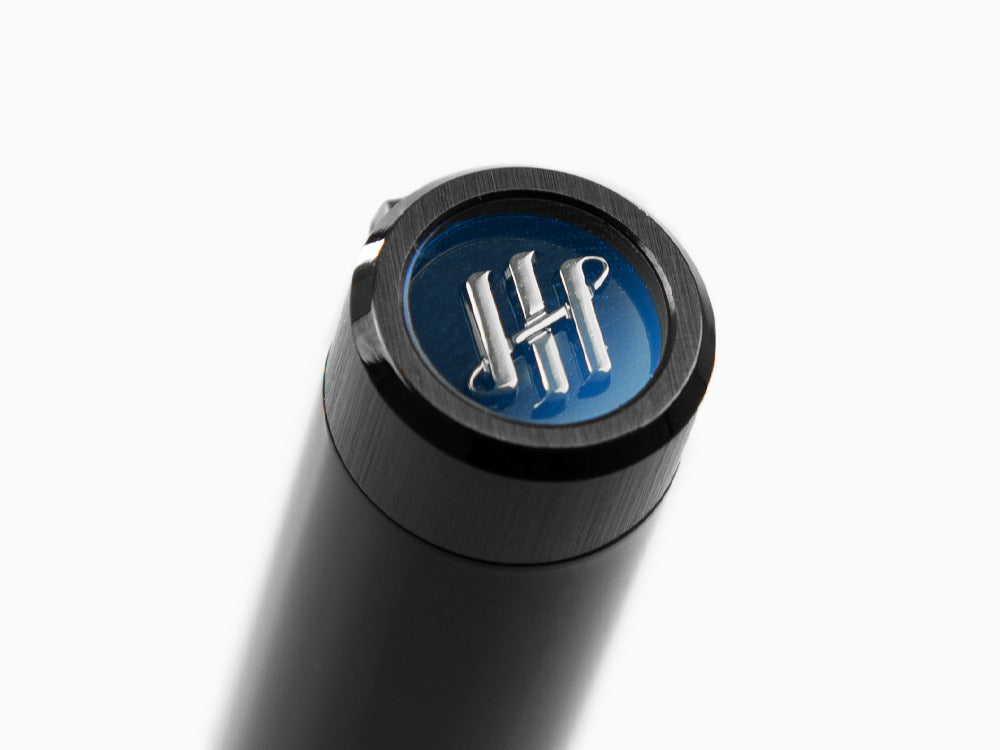 Montegrappa Zero Füllfeder, Schwarzes Edelharz, Ultra Black, ISZEI-IC