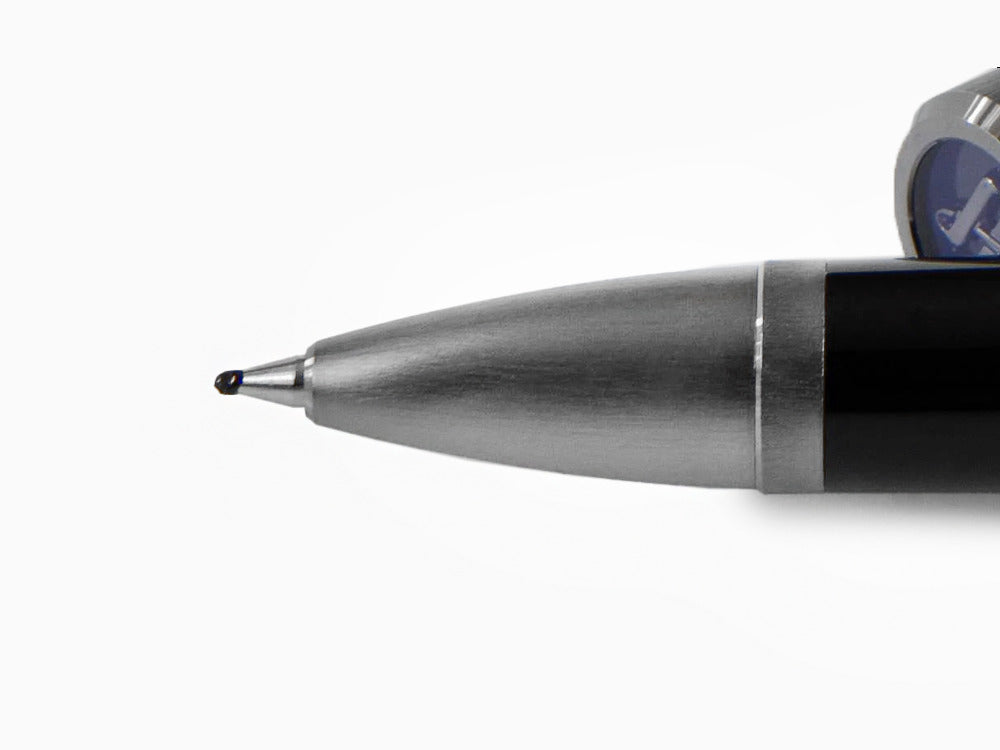 Montegrappa Zero Roller, Schwarzes Edelharz, Ultra Black, ISZEIRIC