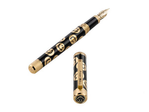 Montegrappa Smiley Heritage The 1972 Füllfeder, Limitierte Ed, ISZES-4T