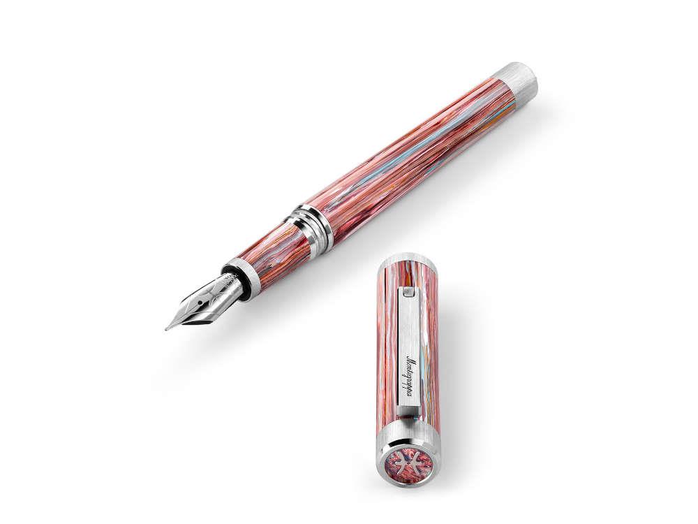 Montegrappa Zero Zodiac Pisces Füllfederhalter, 14k Gold, ISZEZ-4P-S2