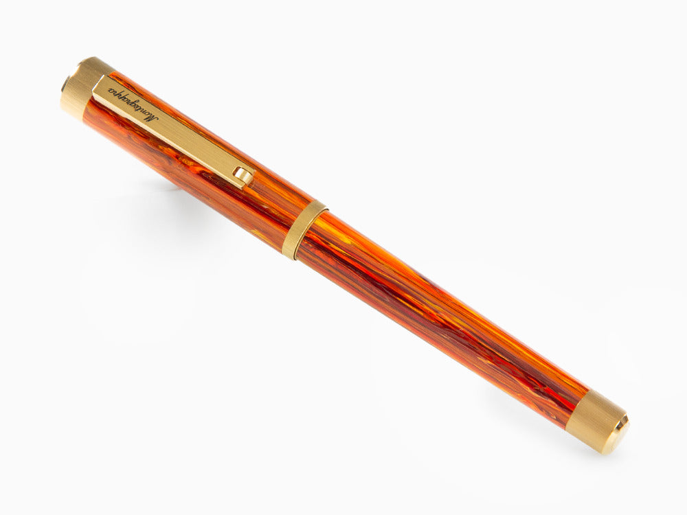Montegrappa Zero Zodiac Leo Füllfeder, 14k, Ltr. Edition, ISZEZ-4Y-O2