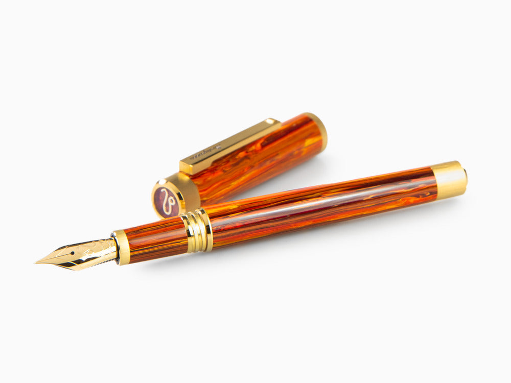 Montegrappa Zero Zodiac Leo Füllfeder, 14k, Ltr. Edition, ISZEZ-4Y-O2