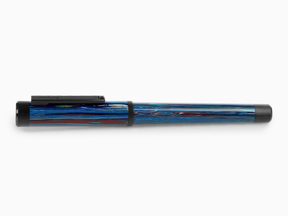 Montegrappa Zero Zodiac Libra Füllfederhalter, Stahl, ISZEZ-IC-B8