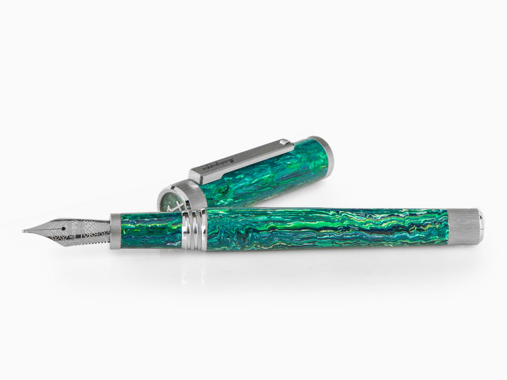 Montegrappa Zero Zodiac Sagittarius Füllfeder, Grün, ISZEZ-IP-G10