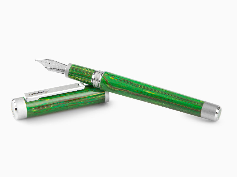 Montegrappa Zero Zodiac Virgo Füllfeder, Edelstahl, ISZEZ-IP-G8