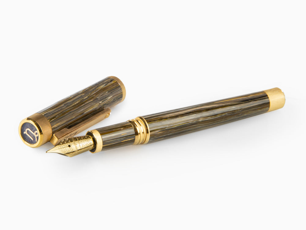 Montegrappa Zero Zodiac Capricorn Füllfeder Edelstahl, ISZEZ-IY-M3