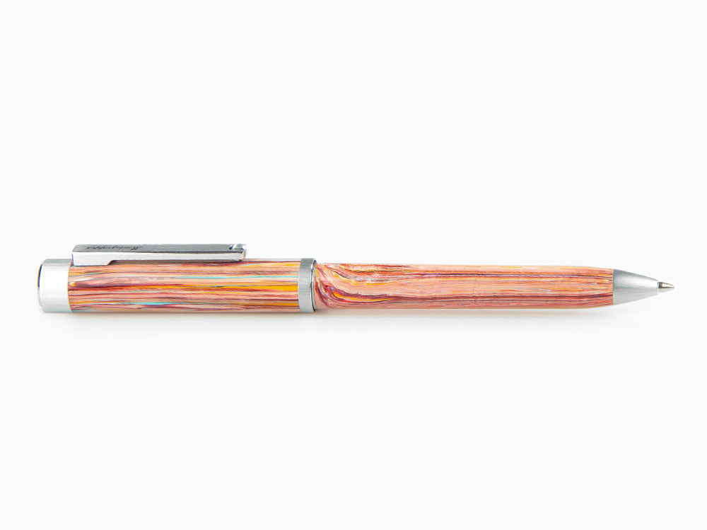 Montegrappa Zero Zodiac Pisces Kugelschreiber, Rose, Edelstahl, ISZEZBIP-S2