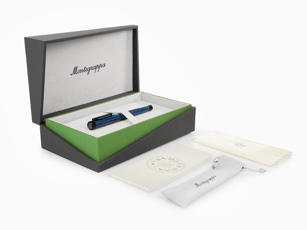 Montegrappa Zero Zodiac Libra Roller, Montegrappite, PVD, ISZEZRIC-B8