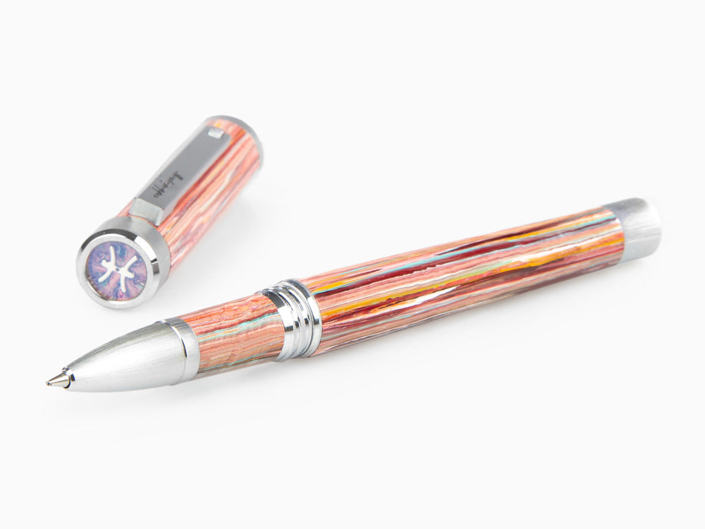 Montegrappa Zero Zodiac Pisces Roller, Rose, Edelstahl, ISZEZRIP-S2