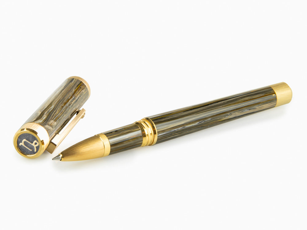 Montegrappa Zero Zodiac Capricorn Roller, Montegrappite, Vergoldet, ISZEZRIY-M3