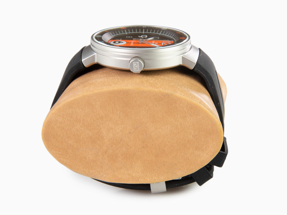 Montjuic Sport Quartz Uhr, Edelstahl 316L , Schwarz, 43 mm, MJ1.0801.S