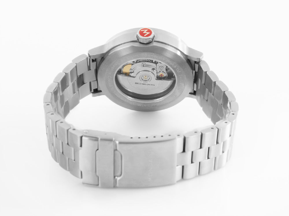 Mondaine Classic Original Automatik Uhr, Weiss, 41 mm, MST.4161B.SJ