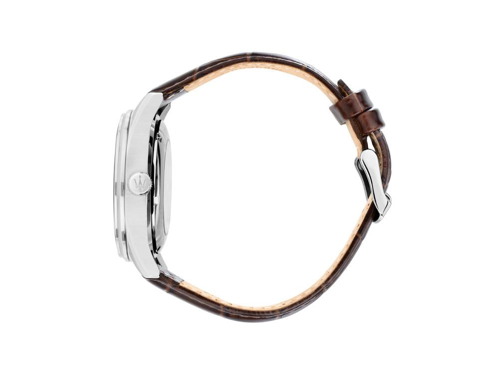 Maserati Sorpasso Automatik Uhr, Braun, 42 mm, R8821124002