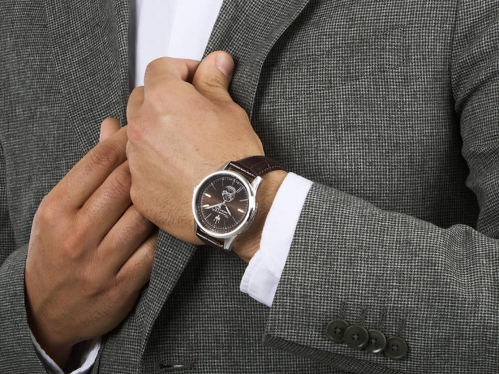 Maserati Sorpasso Automatik Uhr, Braun, 42 mm, R8821124002