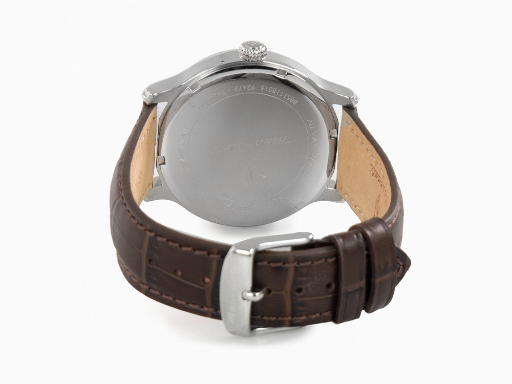 Maserati Epoca Quartz Uhr, Blau, 42 mm, Mineral Glas, R8851118016