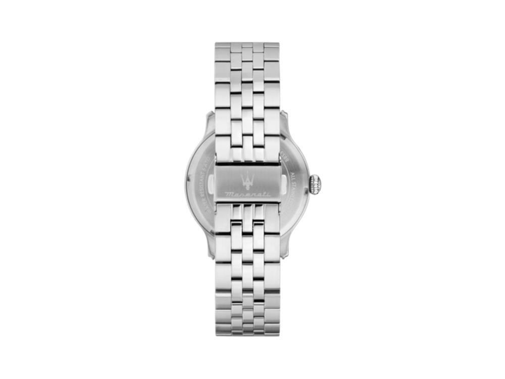 Maserati Epoca Slim Quartz Uhr, Weiss, 40 mm, Mineral Glas, R8853118032