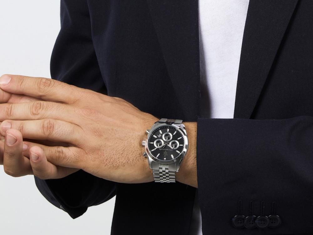 Maserati Attrazione Quartz Uhr, Schwarz, 43 mm, Mineral Glas, R8853151022