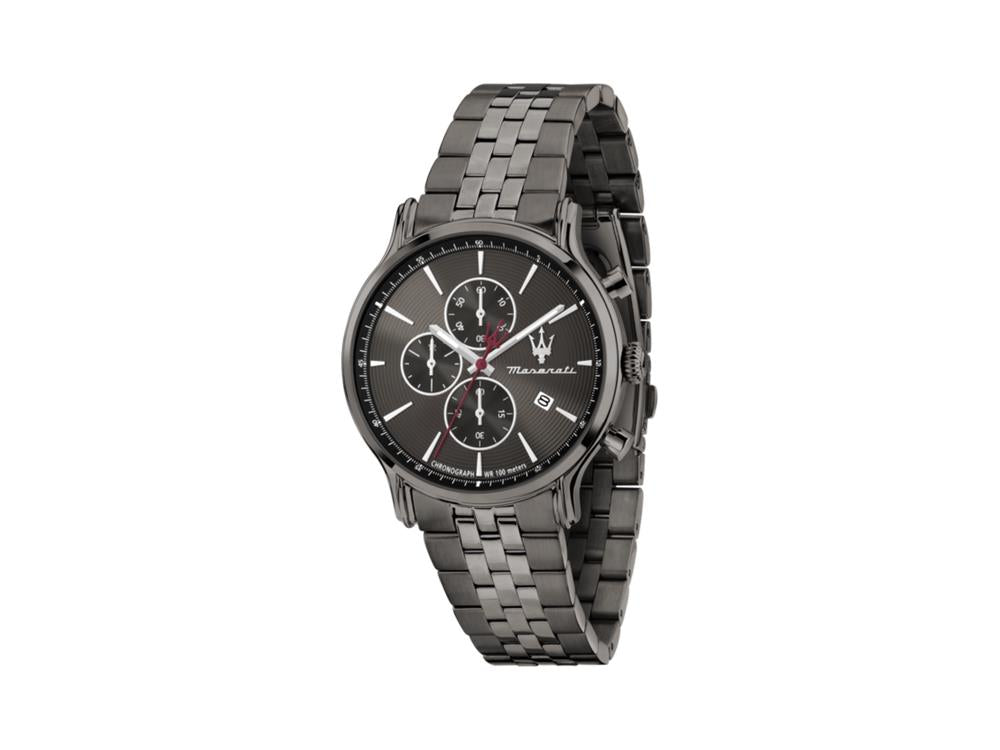Maserati Epoca Slim Quartz Uhr, Schwarz, 40 mm, Mineral Glas, R8873618036