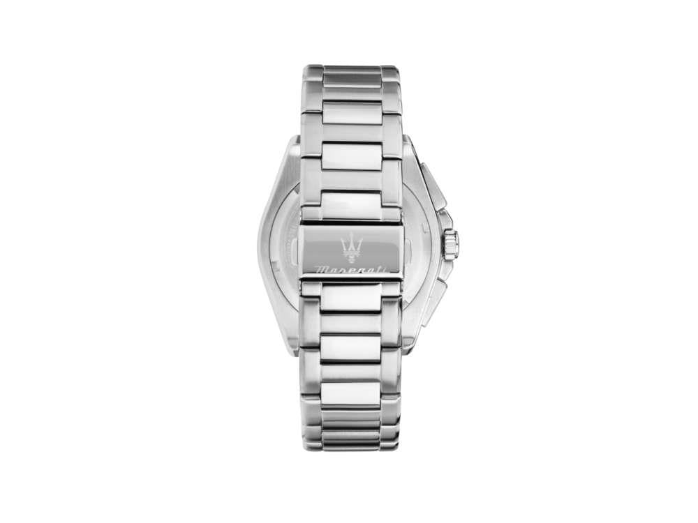 Maserati Velocitá Quartz Uhr, Silber, 43 mm, R8873652006