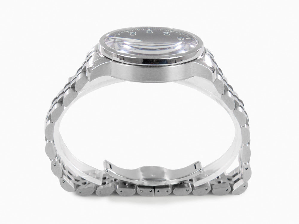 Meistersinger Unomat Automatik Uhr, SW-400, 43 mm, Schwarz, UN902