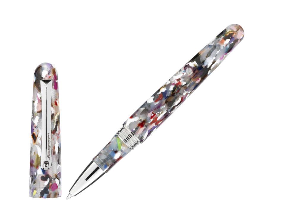 Montegrappa Elmo Ambiente Kaleido Roller, Edelharz, Edelstahl, ISEERRIK