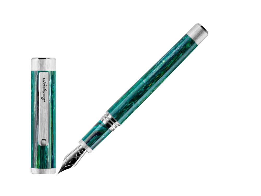 Montegrappa Zero Zodiac Sagittarius Füllfeder, 14K, Lim Ed, ISZEZ-4P-G10
