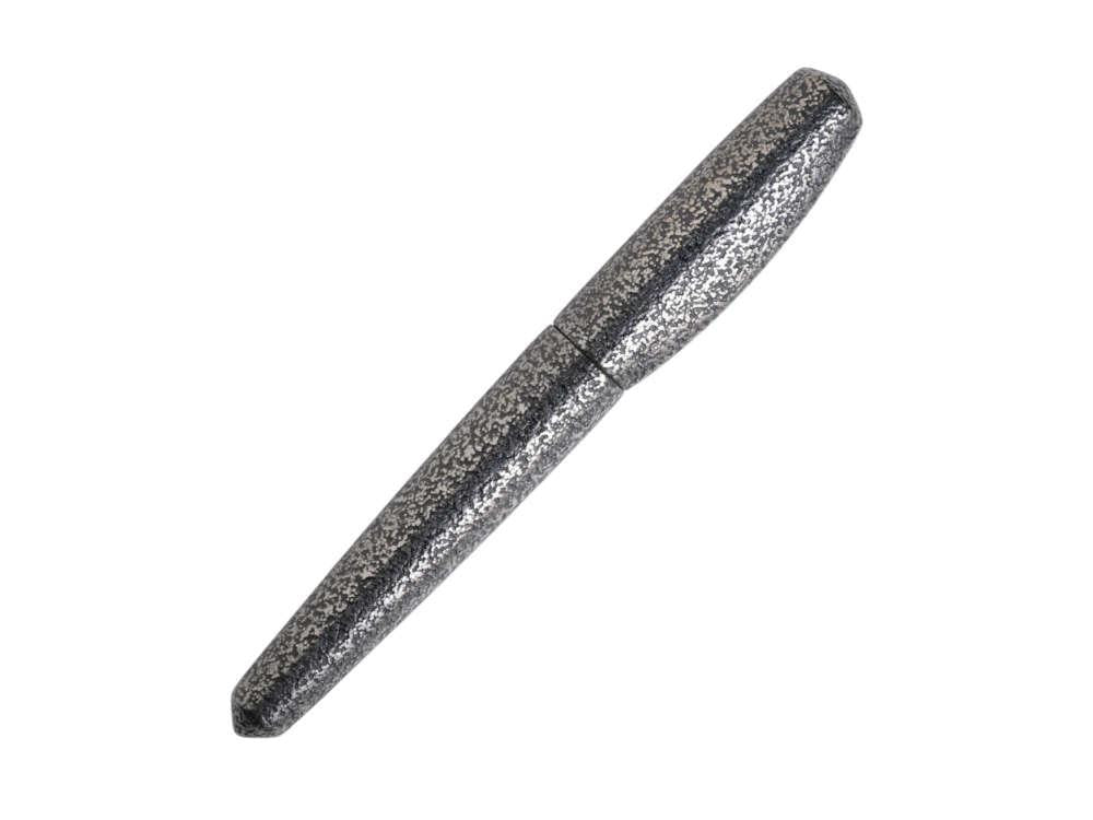 Nakaya Dorsal Fin Ver.1 Suzu IshimeFüllfederhalter Silber