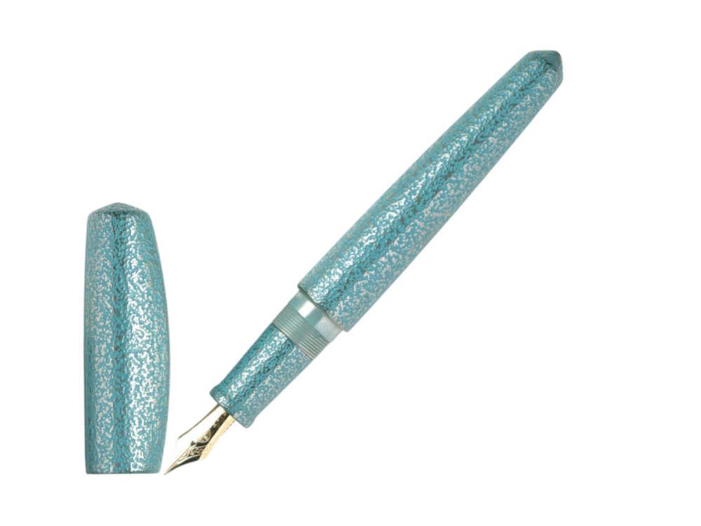 Nakaya Dorsal Fin Ver.1 Suzu Isime Midori Füllfederhalter Grün,