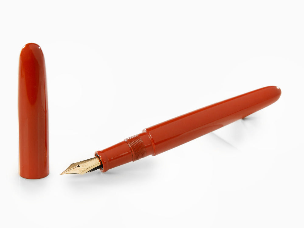 Nakaya Cigar Portable Arai Shu Füllfederhalter, Urushi Lack